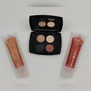 Lancome Eyeshadow Palette with Juicy Tubes Magic Spell & Summer Gold Lipgloss